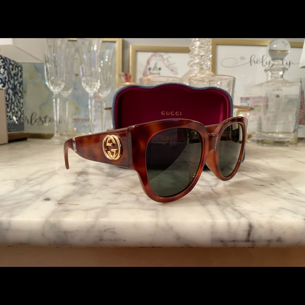 Gucci Sunglasses Tortoise